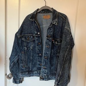 Acid wash Levi Jean jacket